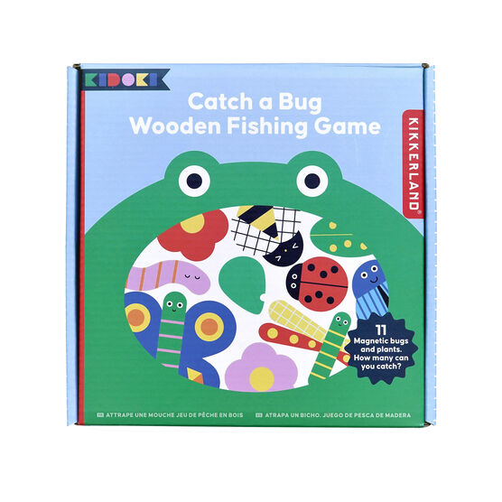 Frog bug catch fishing game
